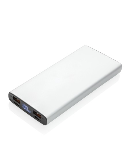 Powerbank in alluminio da 10.000 mAh 18W con PD Powerbank in alluminio da 10.000 mAh 18W con PD
